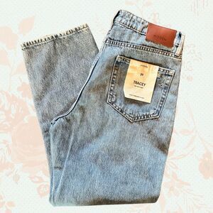 NWT Hidden Jeans "Tracy" Distressed Women's Size 29 High-Rise Straight